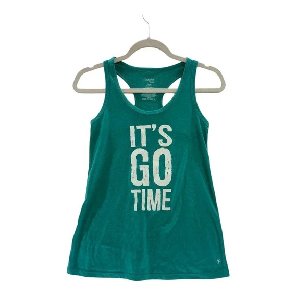 Danskin Now Loose Razorback Blue Tank Top‎ Size XS - Picture 1 of 8